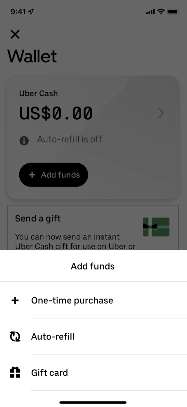 Product interface example 2