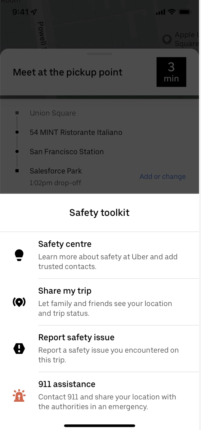 Product interface example 3
