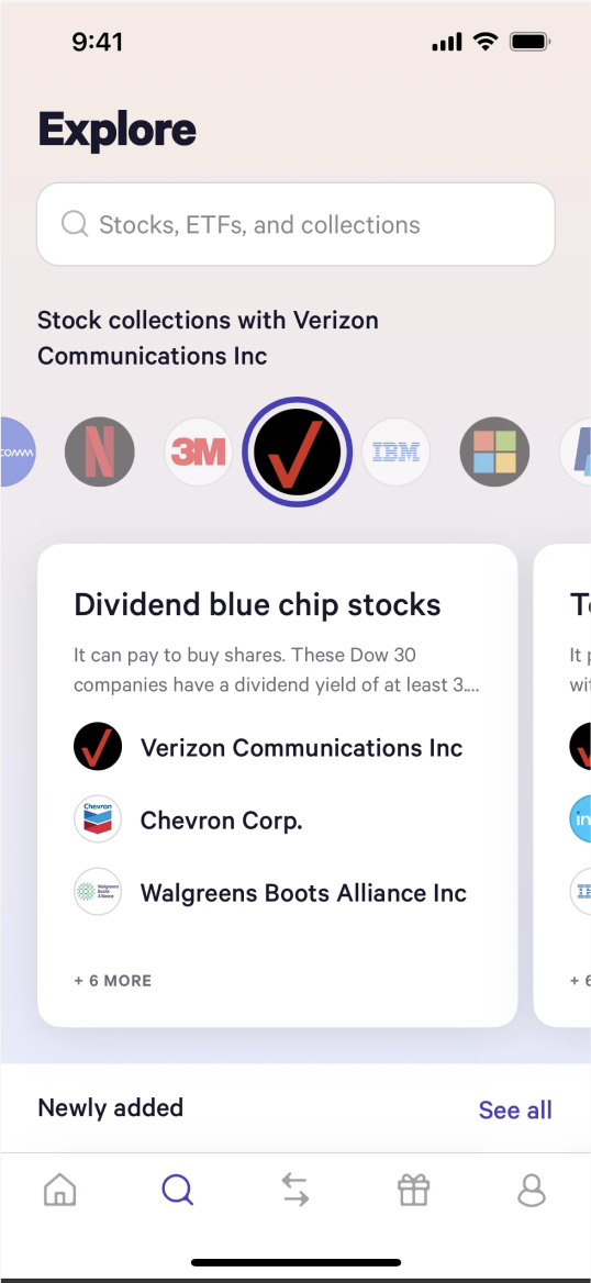 Product interface example 10
