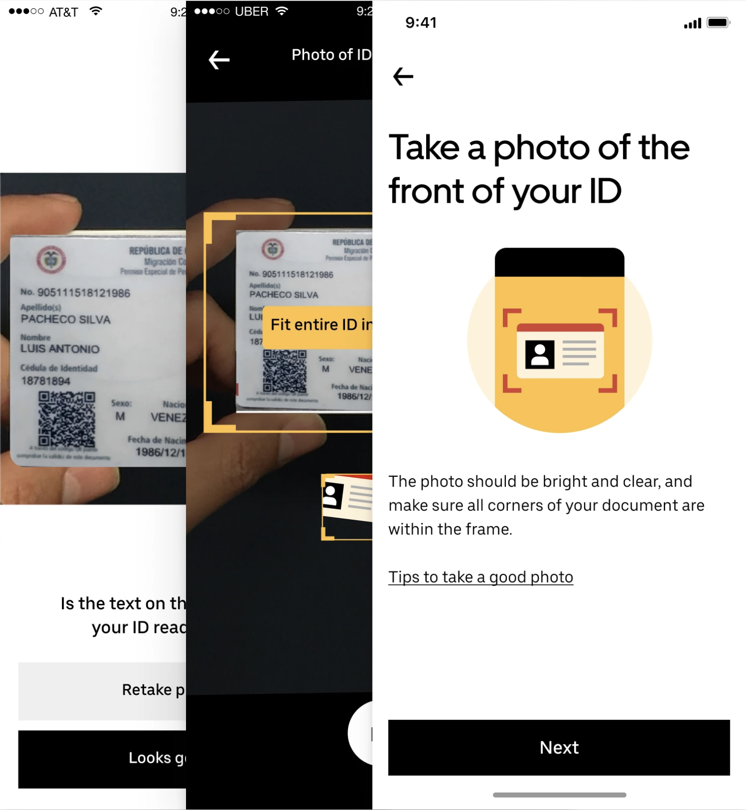 Product interface example 13