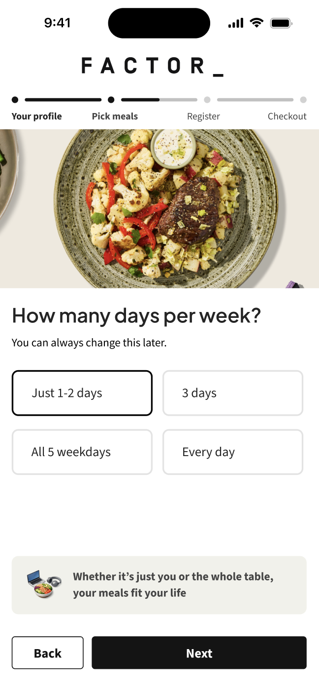 Product interface example 15